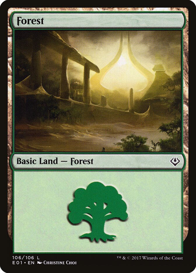 Forest — Archenemy: Nicol Bolas 106/106