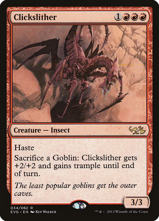 Clickslither — Duel Decks Anthology: Elves vs. Goblins 34/62