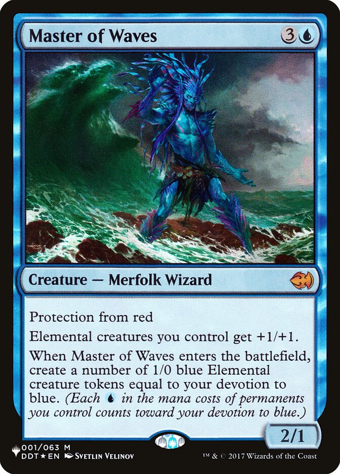 Master of Waves — The List DDT-1/5581