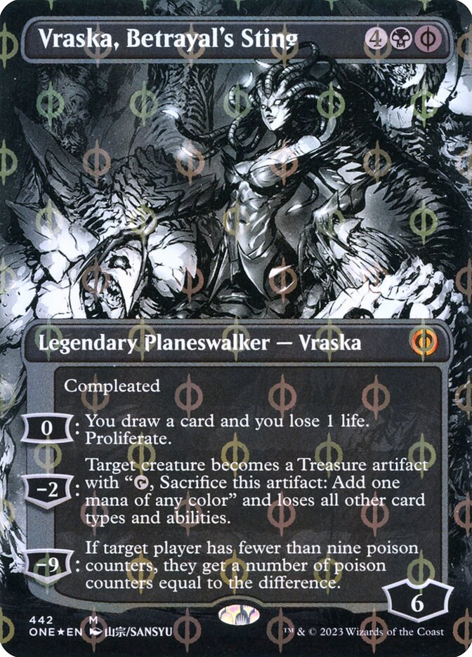 Vraska, Betrayal's Sting — Phyrexia: All Will Be One 442/479