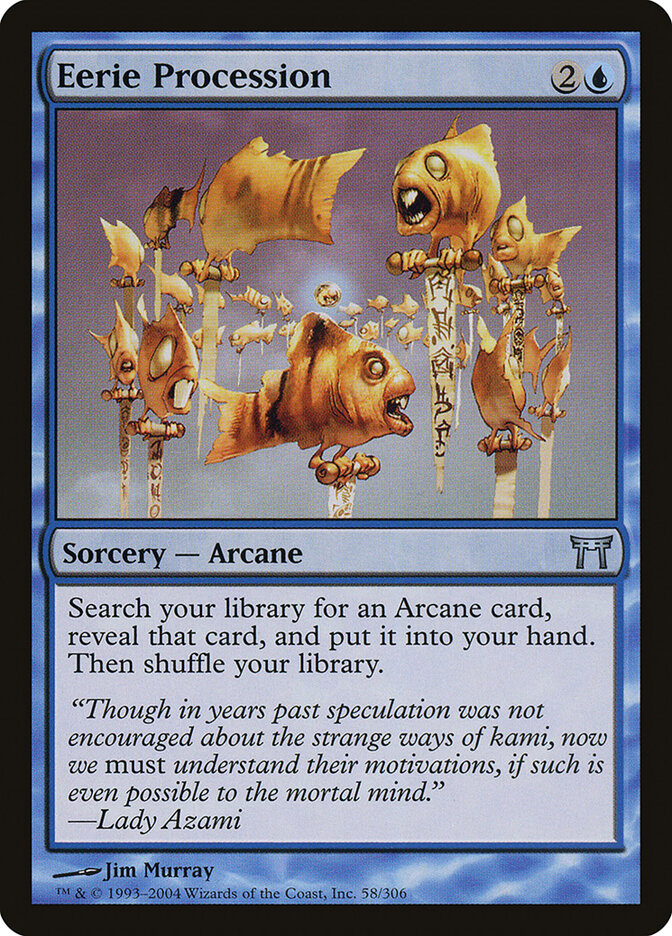 Eerie Procession — Champions of Kamigawa 58/307