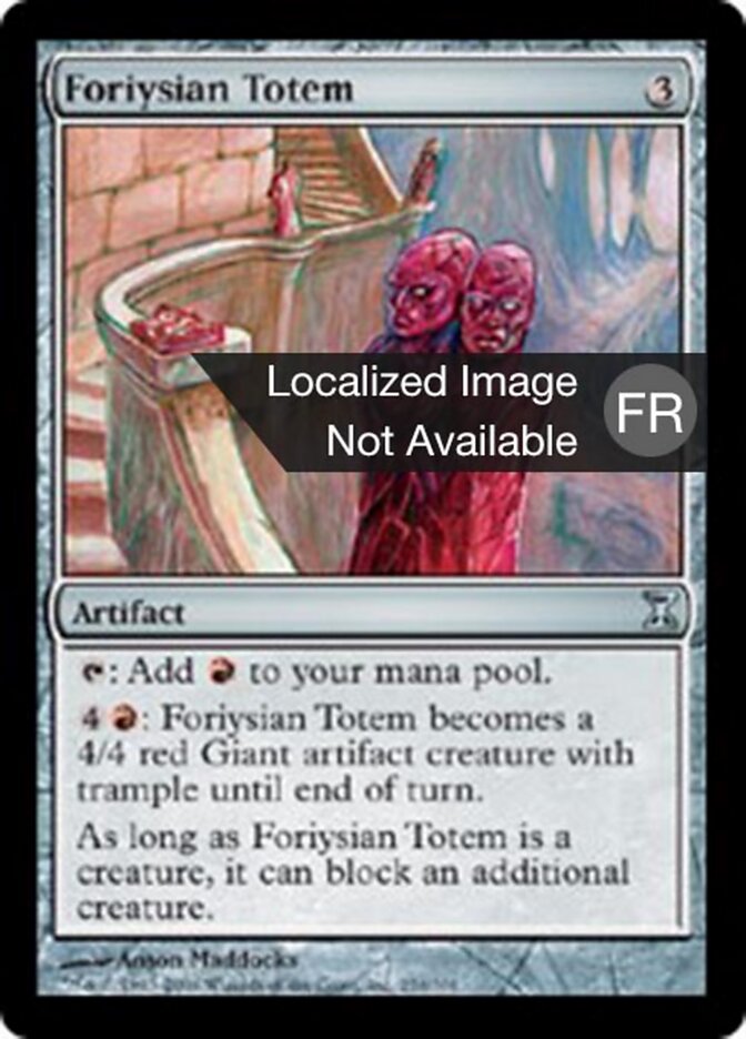 Totem de Foriys — Time Spiral 254/301