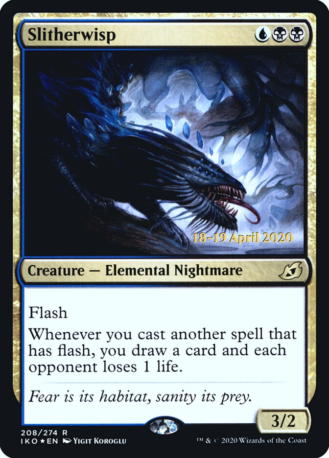 Slitherwisp — Ikoria: Lair of Behemoths Promos 208s/137