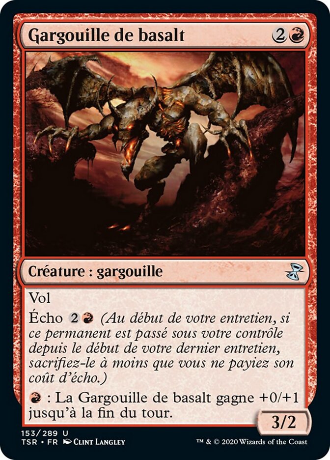 Gargouille de basalt — Time Spiral Remastered 153/411