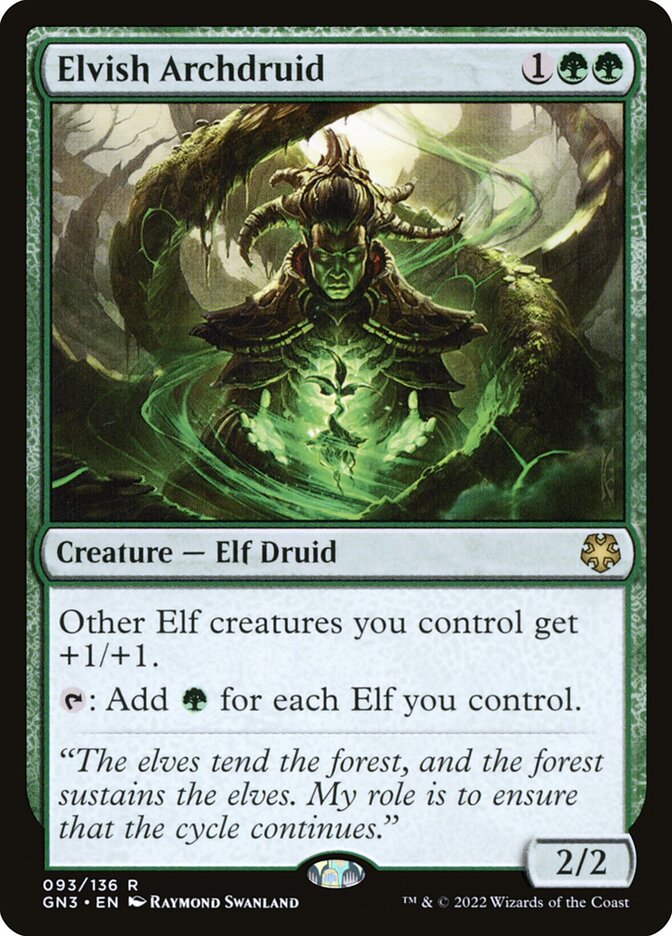 Elvish Archdruid — Game Night: Free-for-All 93/135
