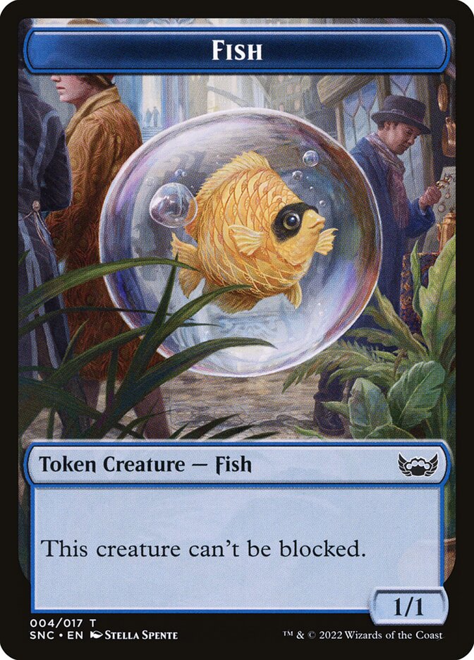 Fish — Streets of New Capenna Tokens 4/19