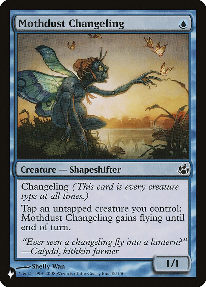 Mothdust Changeling — The List MOR-42/5581