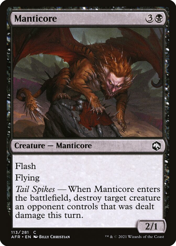 Manticore — Adventures in the Forgotten Realms 113/424