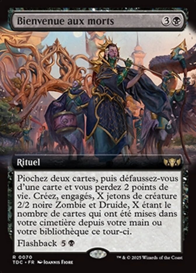 Bienvenue aux morts — Tarkir: Dragonstorm Commander 70/413
