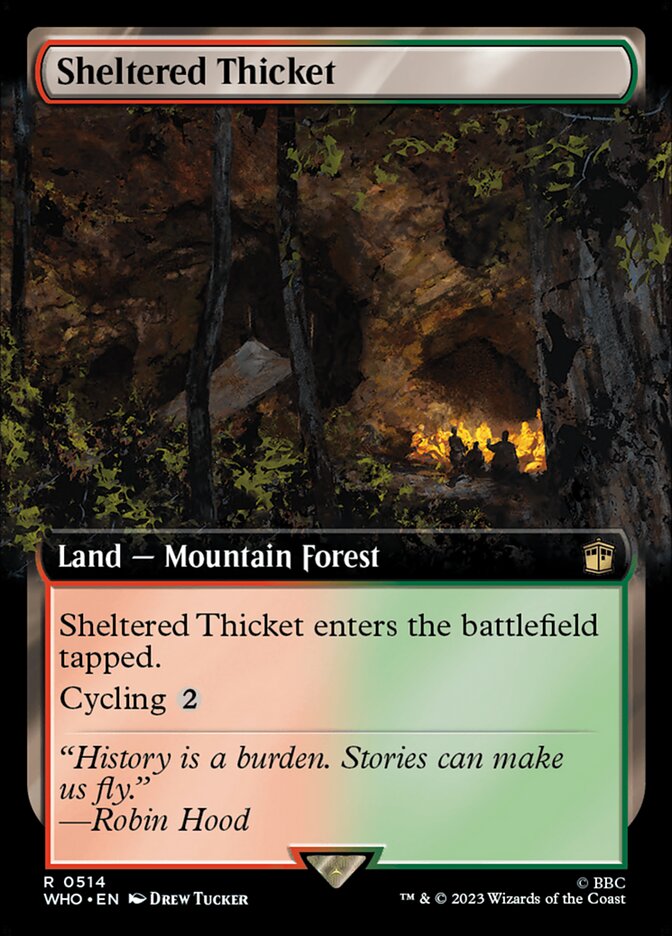 Sheltered Thicket — Doctor Who 514/1178
