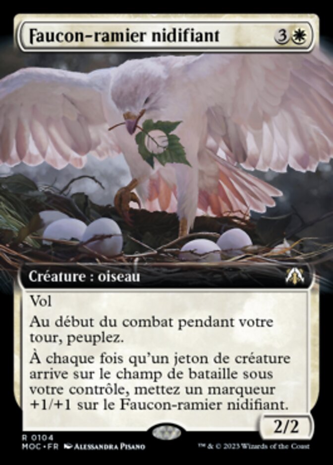 Faucon-ramier nidifiant — March of the Machine Commander 104/450