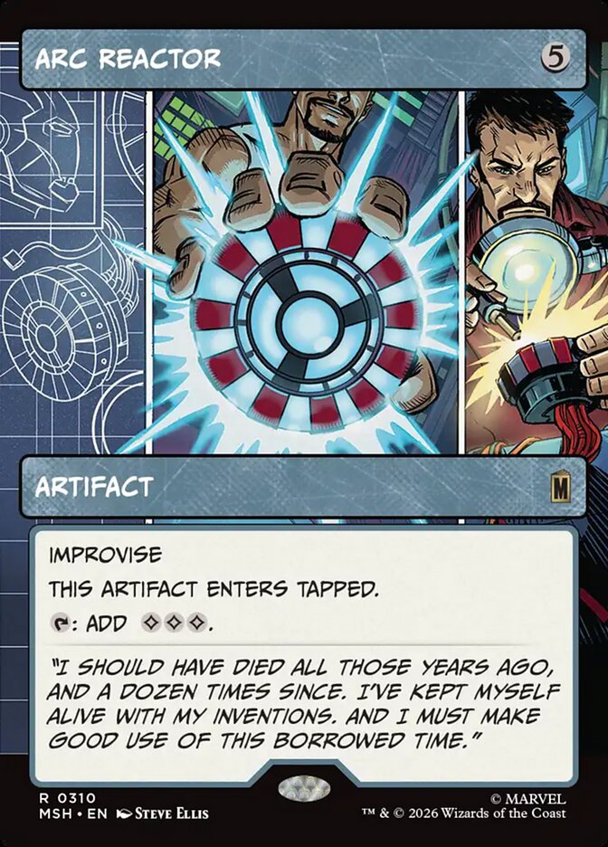 Arc Reactor — Marvel Super Heroes 310/453