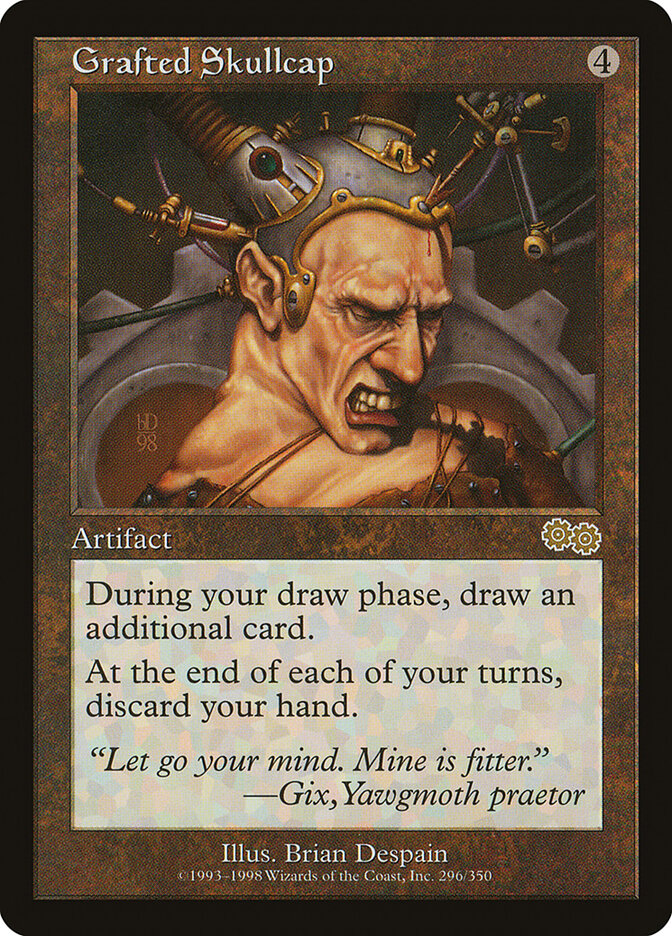 Grafted Skullcap — Urza's Saga 296/357