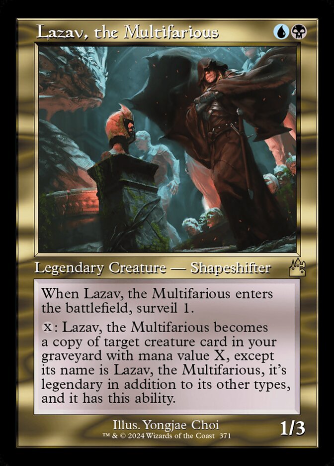 Lazav, the Multifarious — Ravnica Remastered 371/531