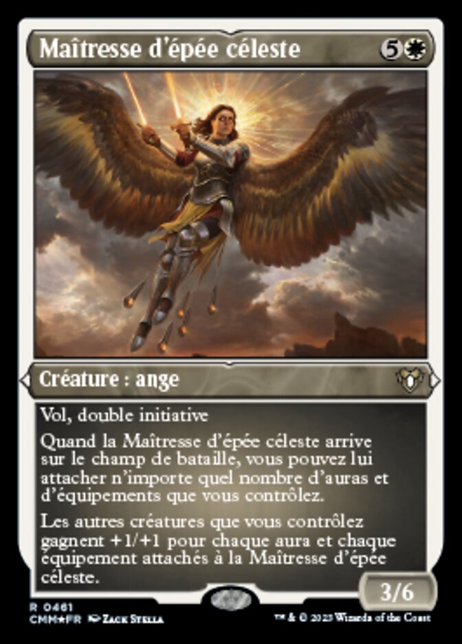 Maîtresse d'épée céleste — Commander Masters 461/1067