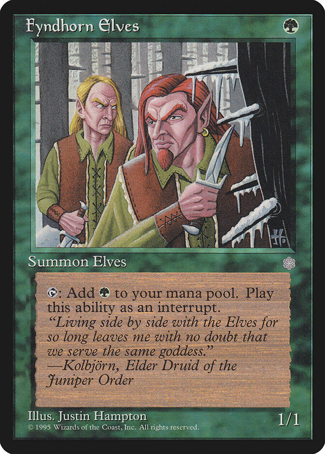 Fyndhorn Elves — Ice Age 244/383