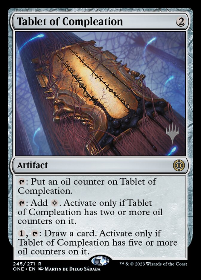 Tablet of Compleation — Phyrexia: All Will Be One Promos 245p/160