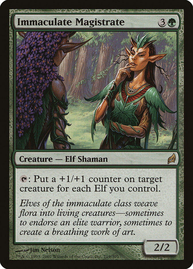 Immaculate Magistrate — Lorwyn 219/301