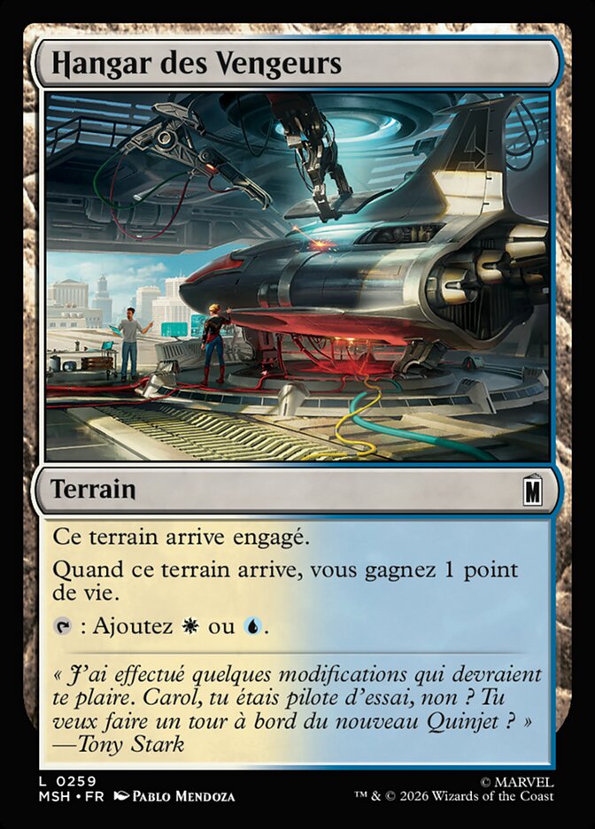 Hangar des Vengeurs — Marvel Super Heroes 259/453