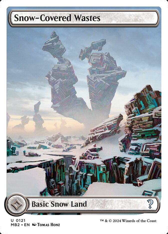 Snow-Covered Wastes — Mystery Booster 2 121/385