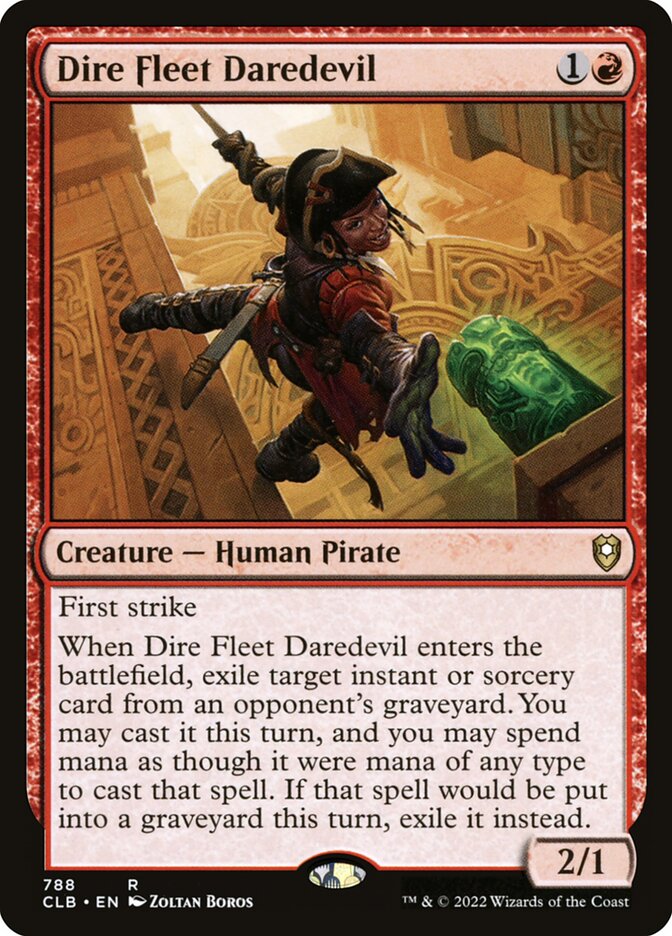Dire Fleet Daredevil — Commander Legends: Battle for Baldur's Gate 788/936