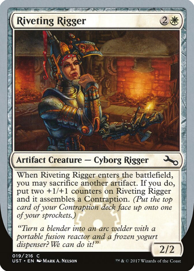 Riveting Rigger — Unstable 19/268