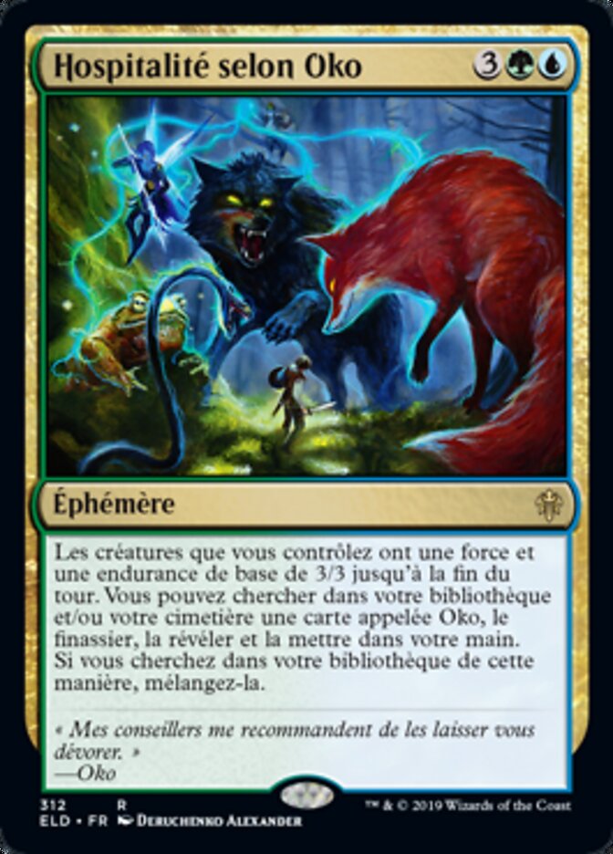 Hospitalité selon Oko — Throne of Eldraine 312/398
