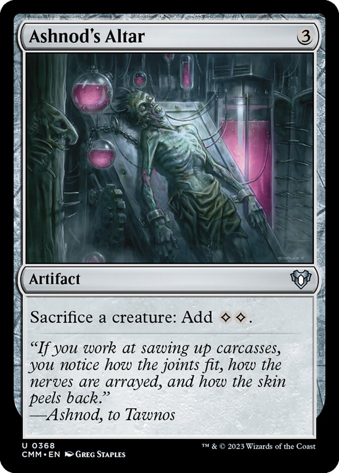 Ashnod's Altar — Commander Masters 368/1067