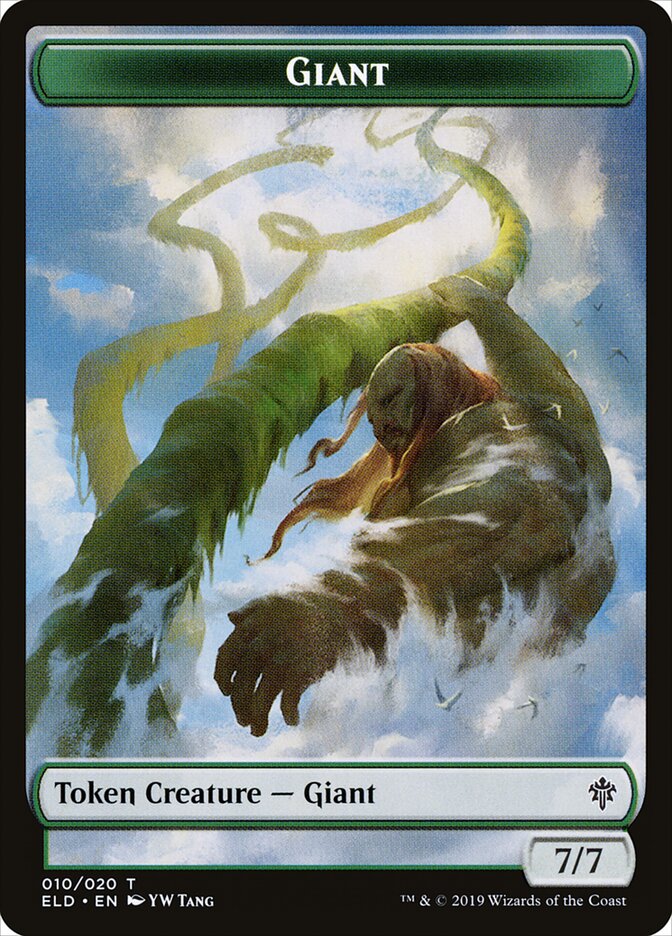 Giant — Throne of Eldraine Tokens 10/20