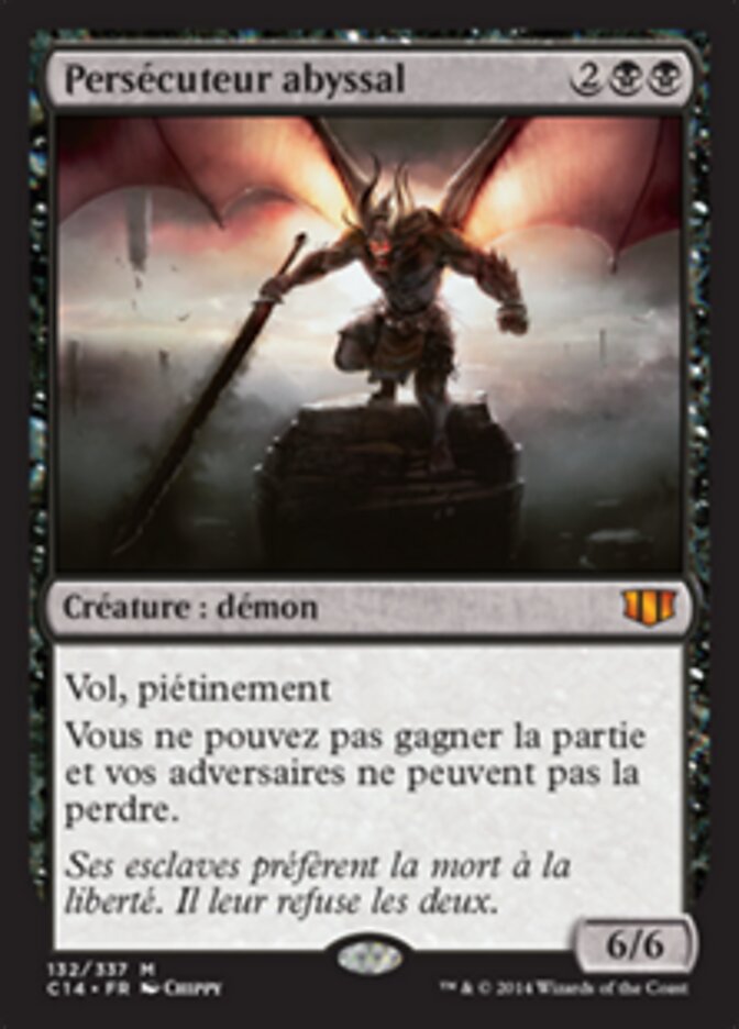 Persécuteur abyssal — Commander 2014 132/337