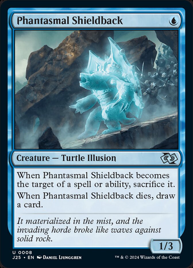 Phantasmal Shieldback — Foundations Jumpstart 8/779