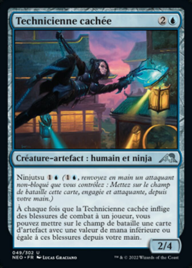 Technicienne cachée — Kamigawa: Neon Dynasty 49/531
