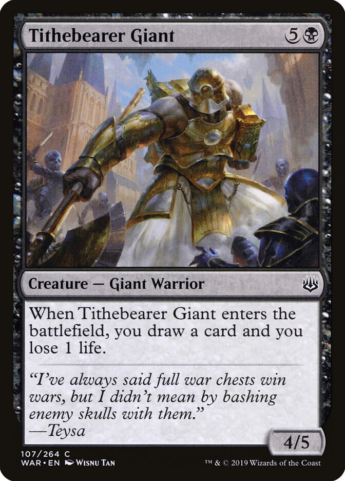 Tithebearer Giant — War of the Spark 107/312