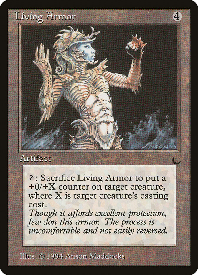Living Armor — The Dark 104/119