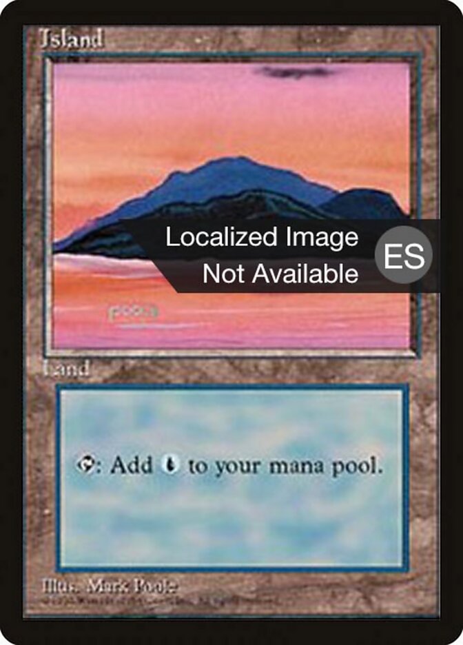 Island — Fourth Edition Foreign Black Border 369/378