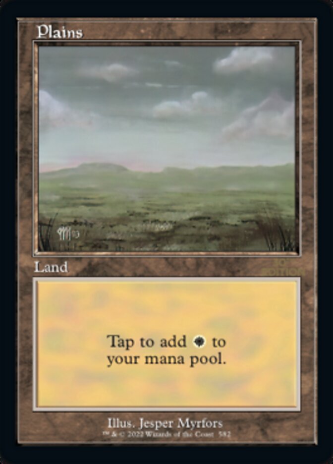 Plains — 30th Anniversary Edition 582/594