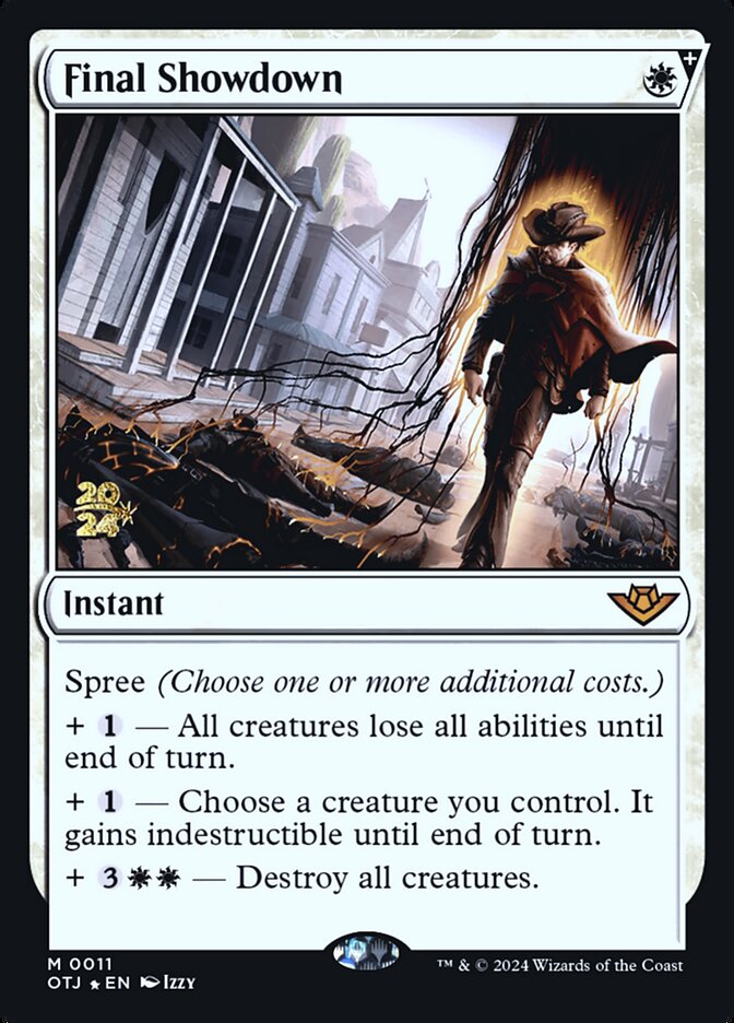 Final Showdown — Outlaws of Thunder Junction Promos 11s/160