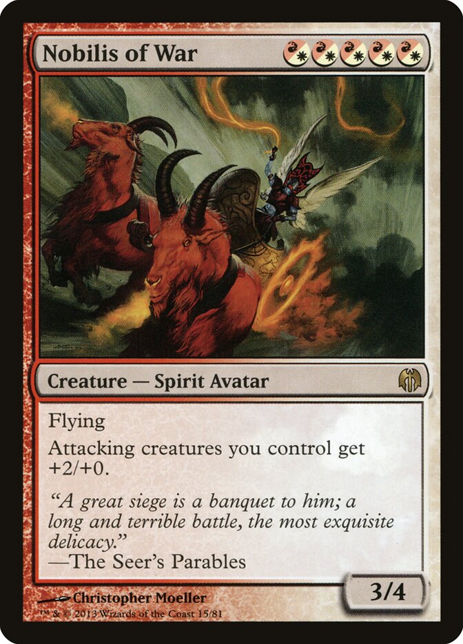 Nobilis of War — Duel Decks: Heroes vs. Monsters 15/81