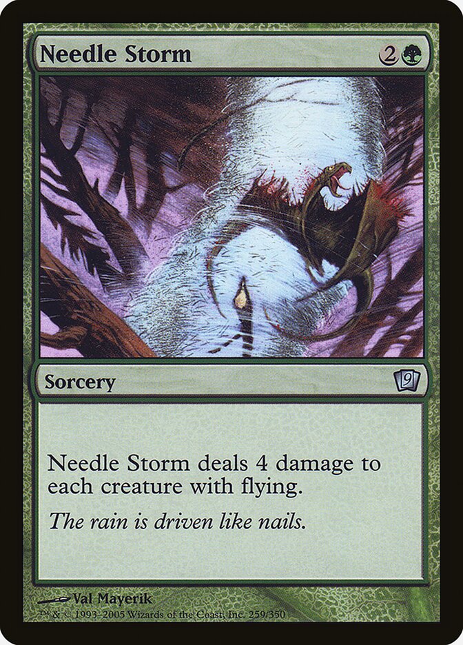 Needle Storm — Ninth Edition 259★/709