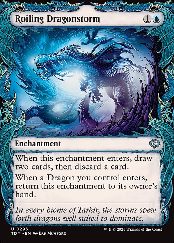 Roiling Dragonstorm — Tarkir: Dragonstorm 296/427