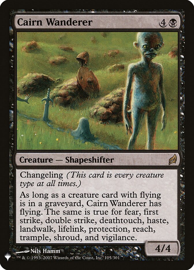 Cairn Wanderer — The List LRW-105/5581
