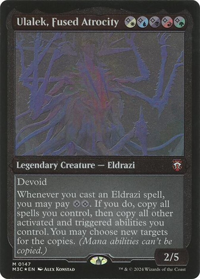 Ulalek, Fused Atrocity — Modern Horizons 3 Commander 147/398