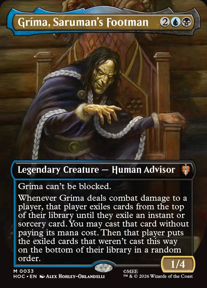 Gríma, Saruman's Footman — The Hobbit Eternal 33/158