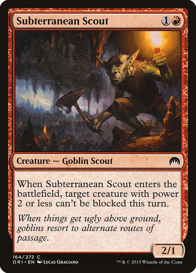 Subterranean Scout — Magic Origins 164/288