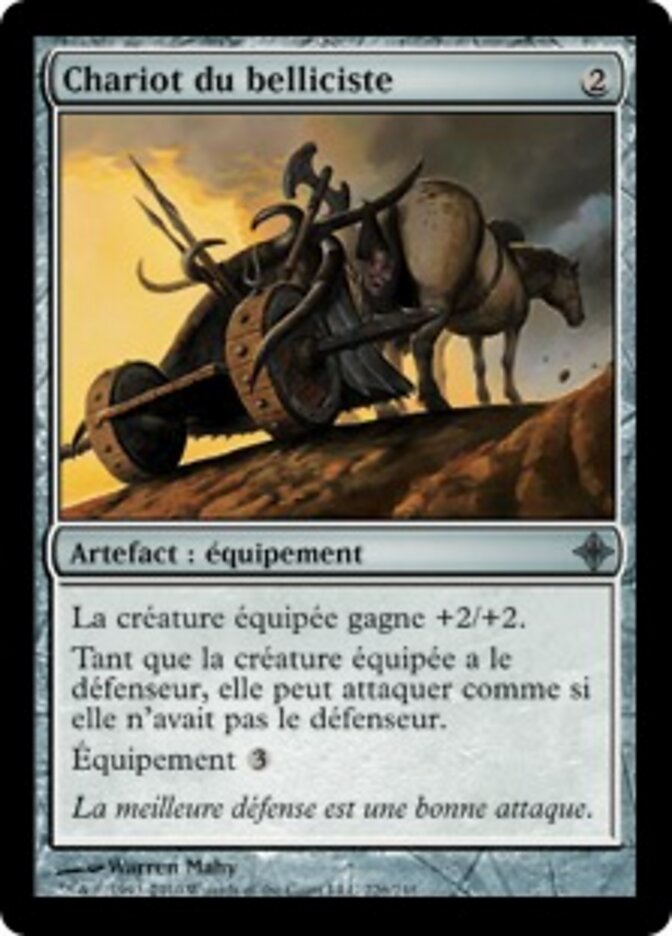 Chariot du belliciste — Rise of the Eldrazi 226/248