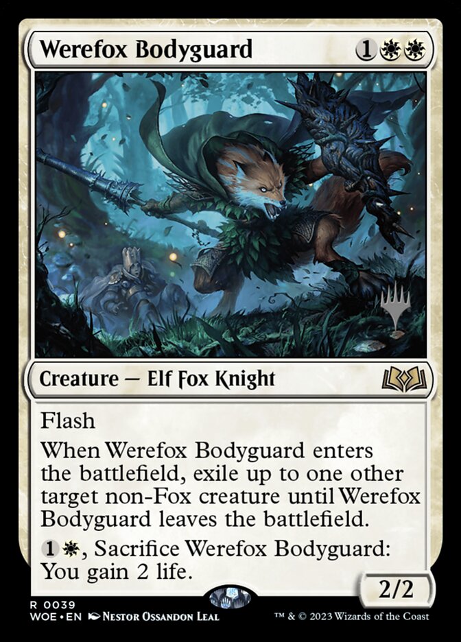 Werefox Bodyguard — Wilds of Eldraine Promos 39p/160