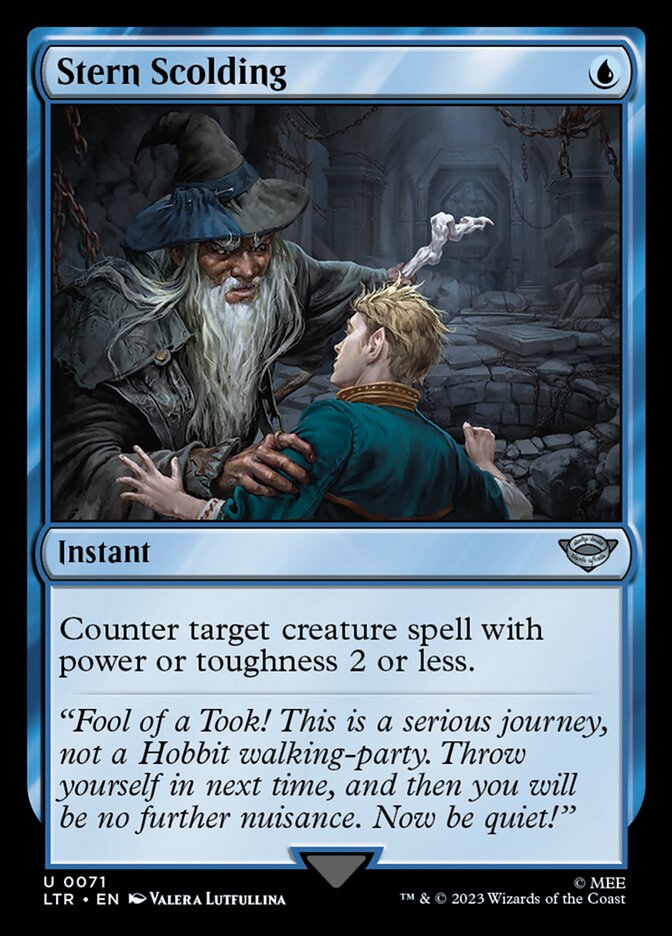 Stern Scolding — The Lord of the Rings: Tales of Middle-earth 71/856