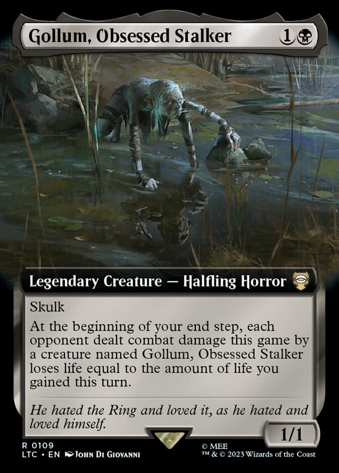 Gollum, Obsessed Stalker — Tales of Middle-earth Commander 109/591