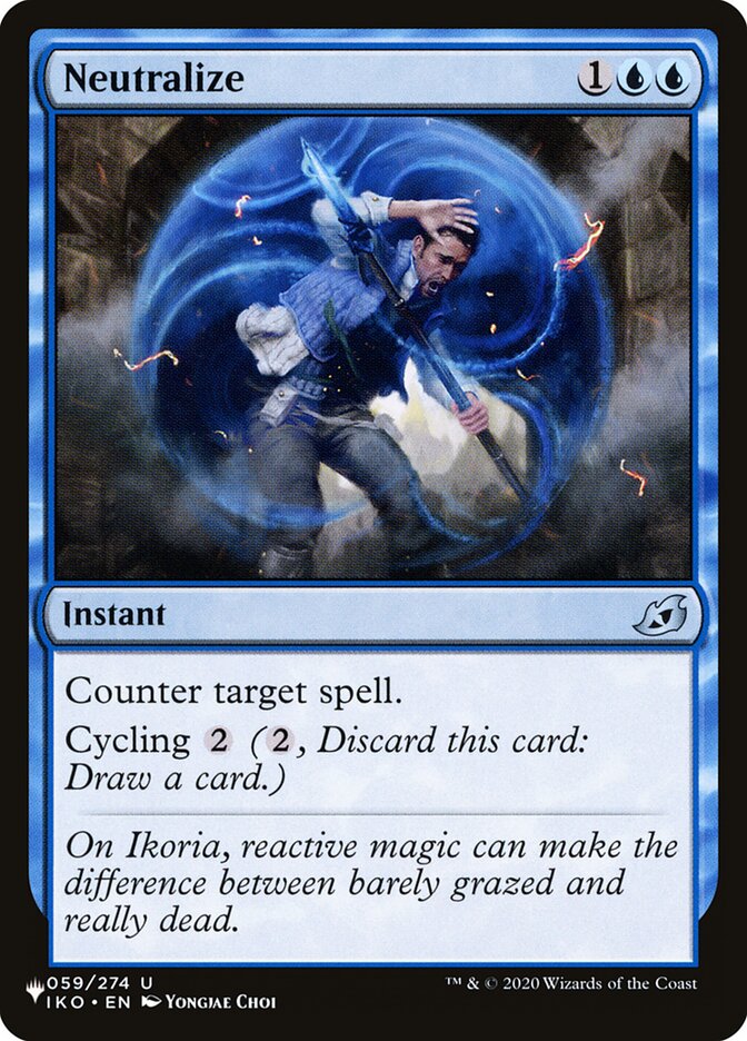 Neutralize — The List IKO-59/5581