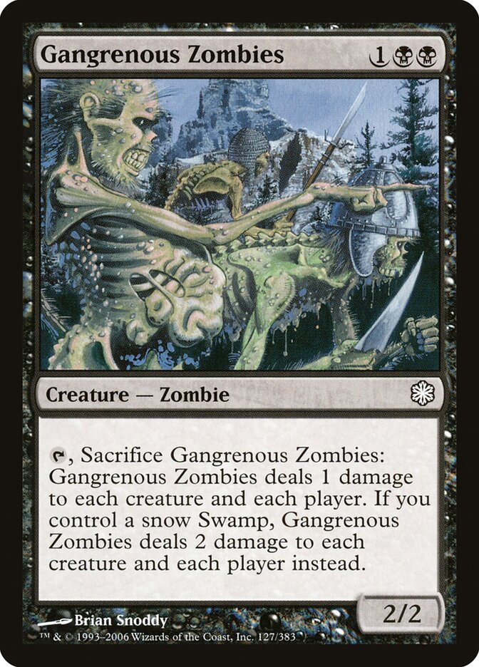 Gangrenous Zombies — Coldsnap Theme Decks 127/62